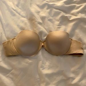 Strapless Nude Push-up Bra - 36A